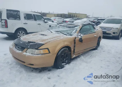 2000 Ford Mustang from USA, damaged, VIN 1FAFP4448YF258677